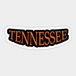 Tennessee - TN - Throwback Design - Classic T-Shirt Sticker